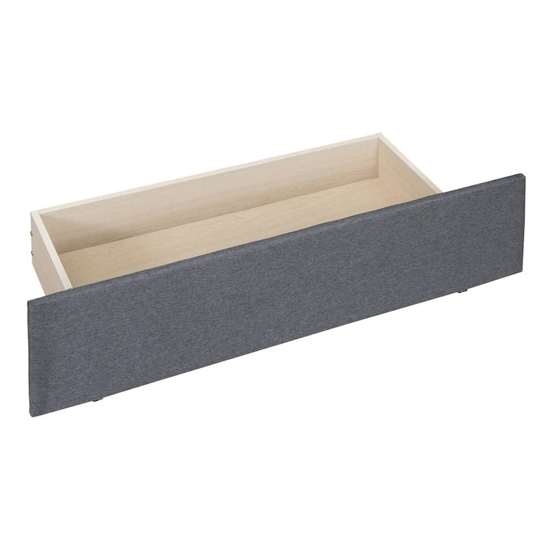 Lit plateforme rembourré Queen size
