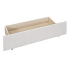 Lit plateforme rembourré Queen size