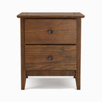 Table de chevet 2 tiroirs Greenport Grain Wood Furniture