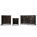 WYNDENHALL Normandy SOLID WOOD 24 inch Wide Bedside Nightstand Table