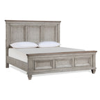 Ensemble de chambre à coucher 5 pièces New Classic Furniture Mecklin crème et marron avec 2 tables de chevet