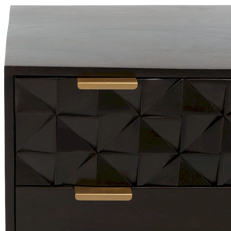 Commode de chambre à 3 tiroirs Cena de SAFAVIEH