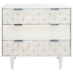 Commode de chambre à 3 tiroirs Cena de SAFAVIEH