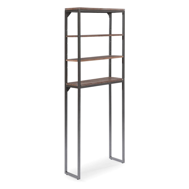 Barnside Gray Meuble de rangement WC Homestyles avec étagères réglables - N/A
