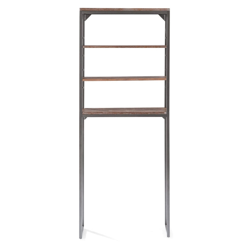 Barnside Gray Meuble de rangement WC Homestyles avec étagères réglables - N/A