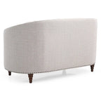 Charleston Tufted Fabric Loveseat