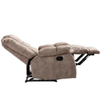 Manual Ergonomic Overstuffed Recliner Chair