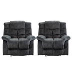 Manual Ergonomic Overstuffed Recliner Chair