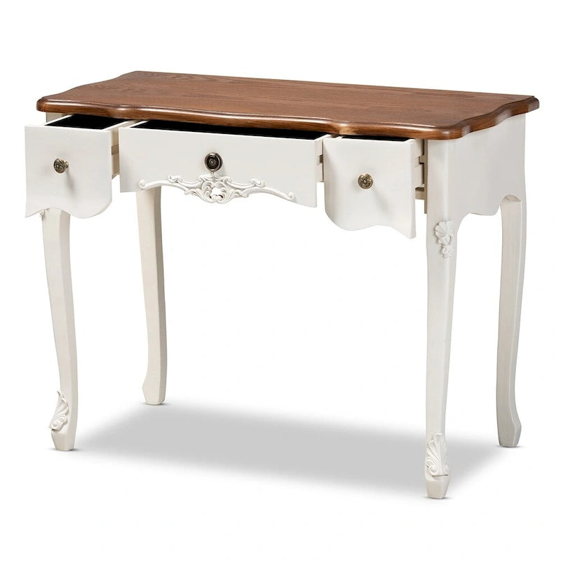 Console Sophie, style campagne chic traditionnel