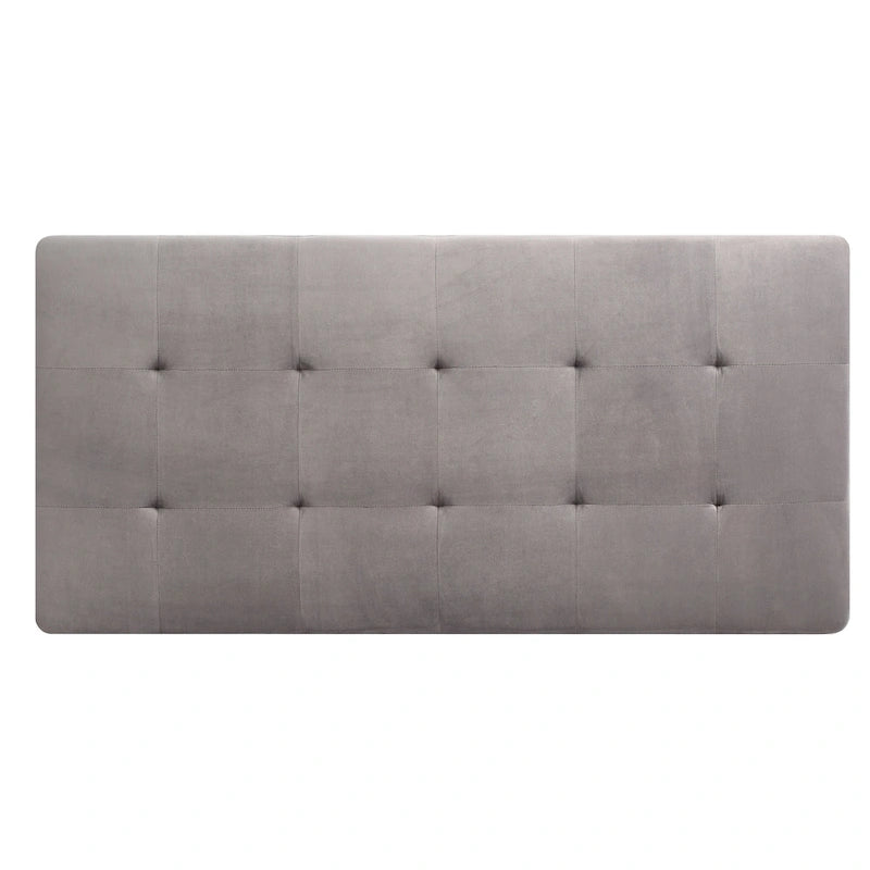 Derek Oversized Velvet Ottoman