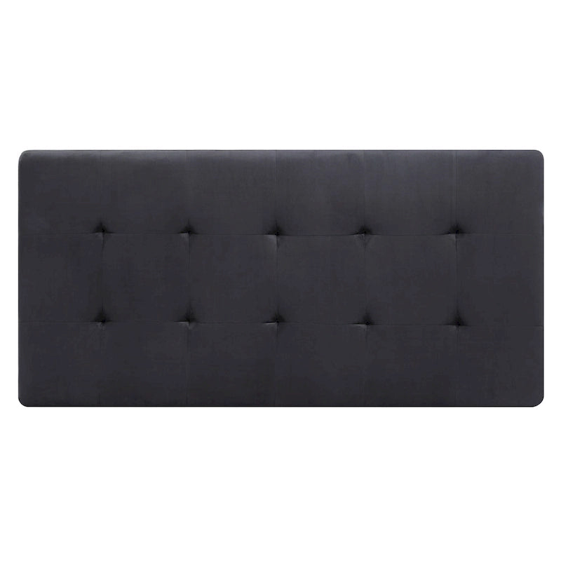 Derek Oversized Velvet Ottoman