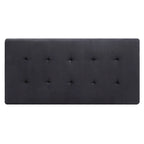 Derek Oversized Velvet Ottoman