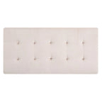 Derek Oversized Velvet Ottoman