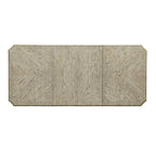 Table à manger extensible en bois Tani White de 100 po de Furniture of America
