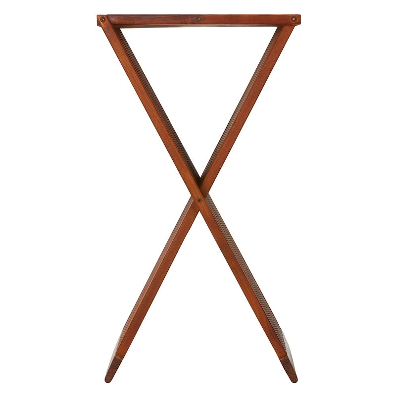 Table d'appoint pliante en teck Taj Bare Decor