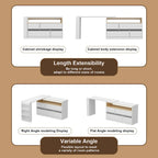 Table de maquillage de bureau Meuble multifonctionnel pour cuisine, chambre