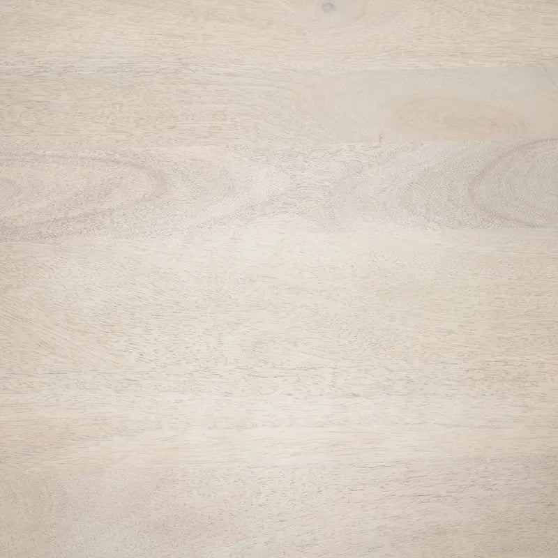Table basse hexagonale en bois massif Arreto avec rangement