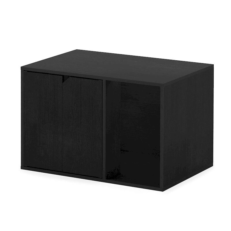 Meuble cache-litière compact Furinno Peli