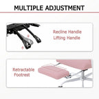 Office Chair With Foot Rest Ergonomic Swivel Mesh Task Office Chair