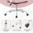 Office Chair With Foot Rest Ergonomic Swivel Mesh Task Office Chair