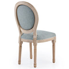 CO-Z Chaises Louis XVI Rembourrées pour Salle à Manger et d'Appoint, Lot de 2