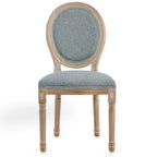 CO-Z Chaises Louis XVI Rembourrées pour Salle à Manger et d'Appoint, Lot de 2