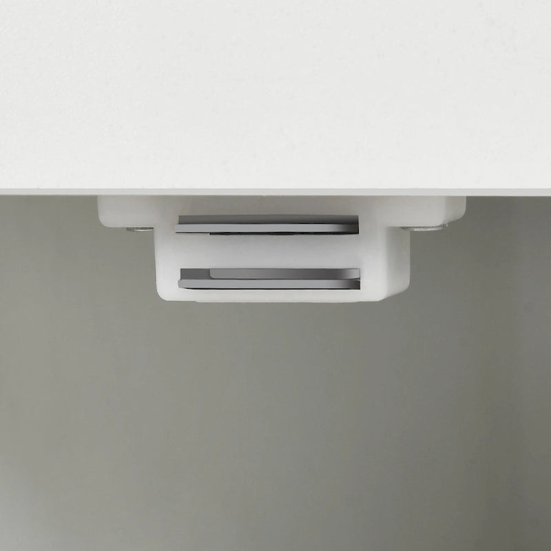 Table d'appoint de ferme Moasis avec station de recharge, table d'appoint de canapé avec USB et rangement