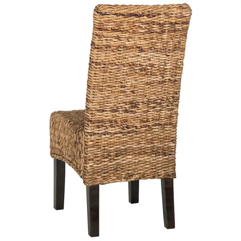 SAFAVIEH Meline Chaise de salle à manger naturelle (Lot de 2) - 17,3 x 24 x 38,5 - 17 larg. x 24 prof. x 39 haut.