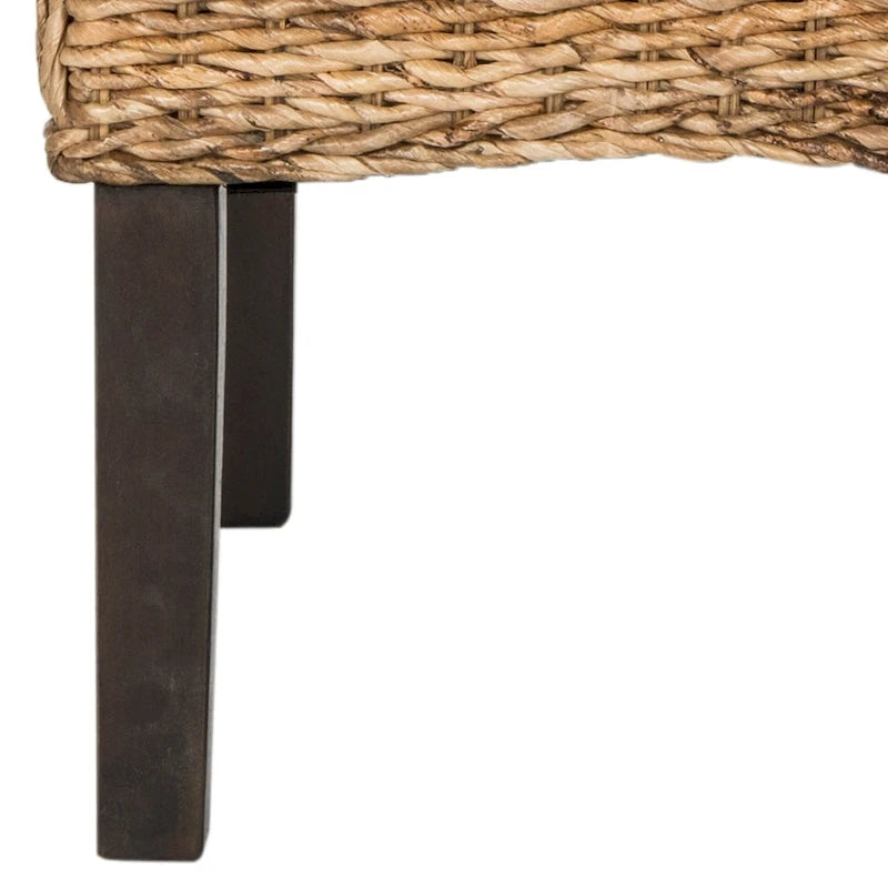 SAFAVIEH Meline Chaise de salle à manger naturelle (Lot de 2) - 17,3 x 24 x 38,5 - 17 larg. x 24 prof. x 39 haut.