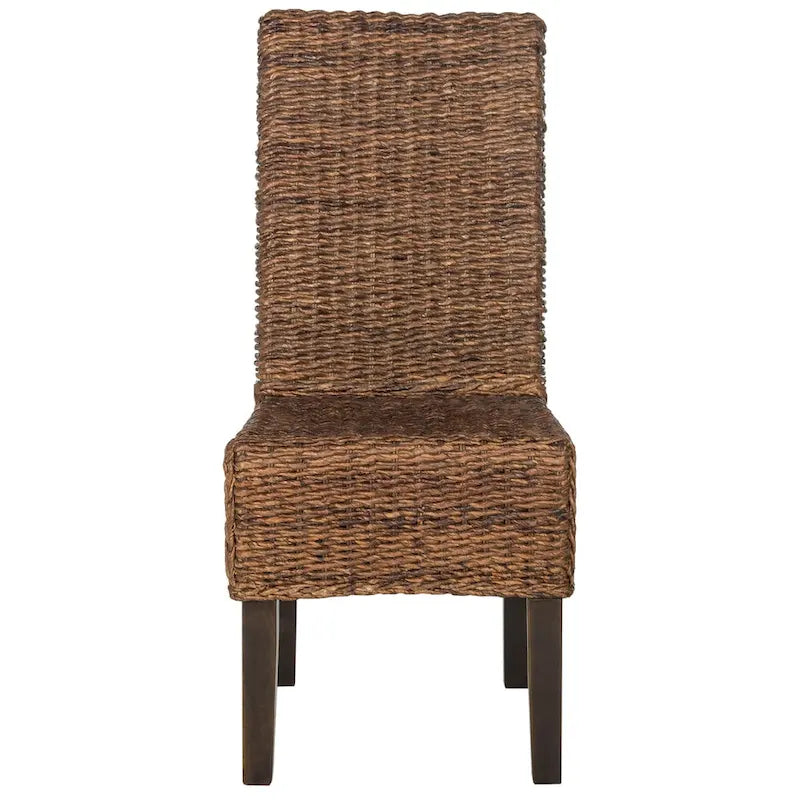 SAFAVIEH Meline Chaise de salle à manger naturelle (Lot de 2) - 17,3 x 24 x 38,5 - 17 larg. x 24 prof. x 39 haut.