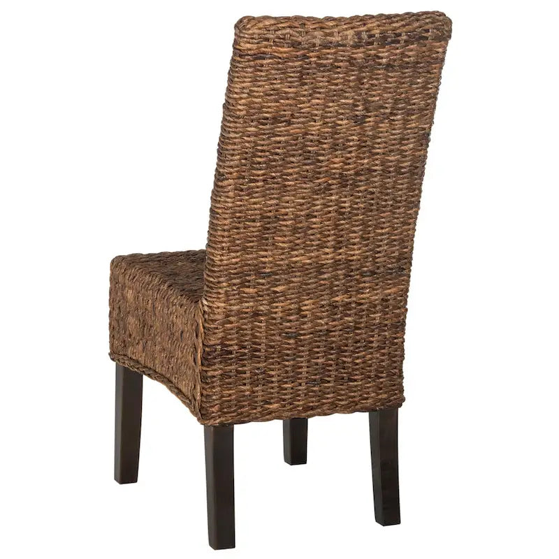 SAFAVIEH Meline Chaise de salle à manger naturelle (Lot de 2) - 17,3 x 24 x 38,5 - 17 larg. x 24 prof. x 39 haut.