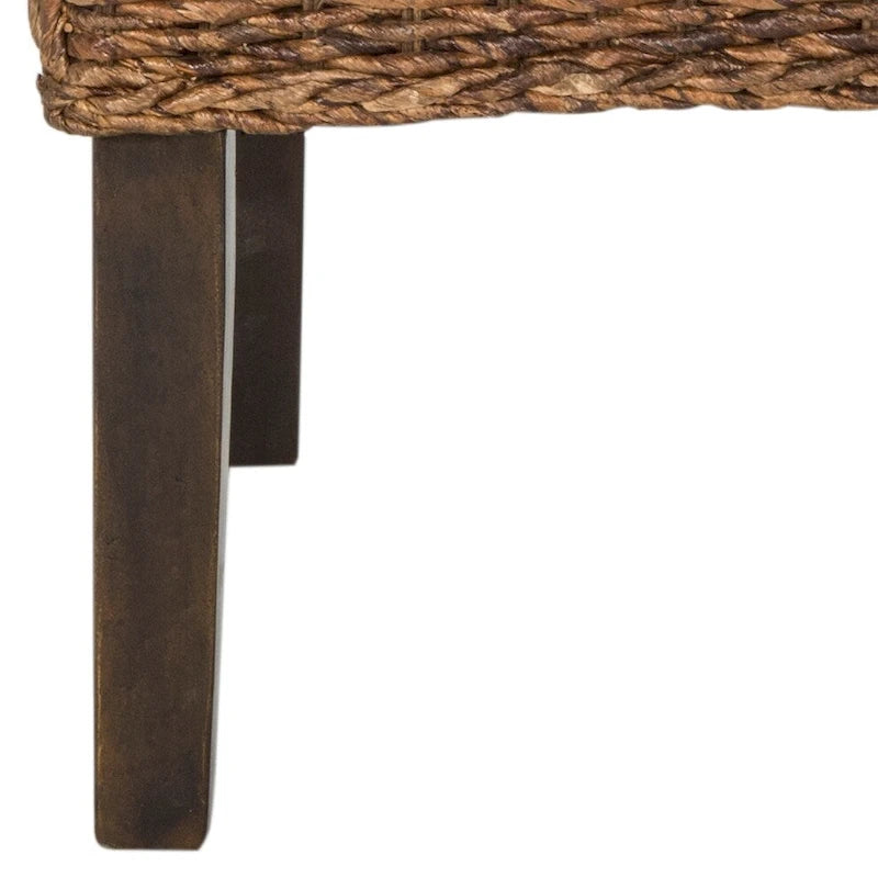 SAFAVIEH Meline Chaise de salle à manger naturelle (Lot de 2) - 17,3 x 24 x 38,5 - 17 larg. x 24 prof. x 39 haut.