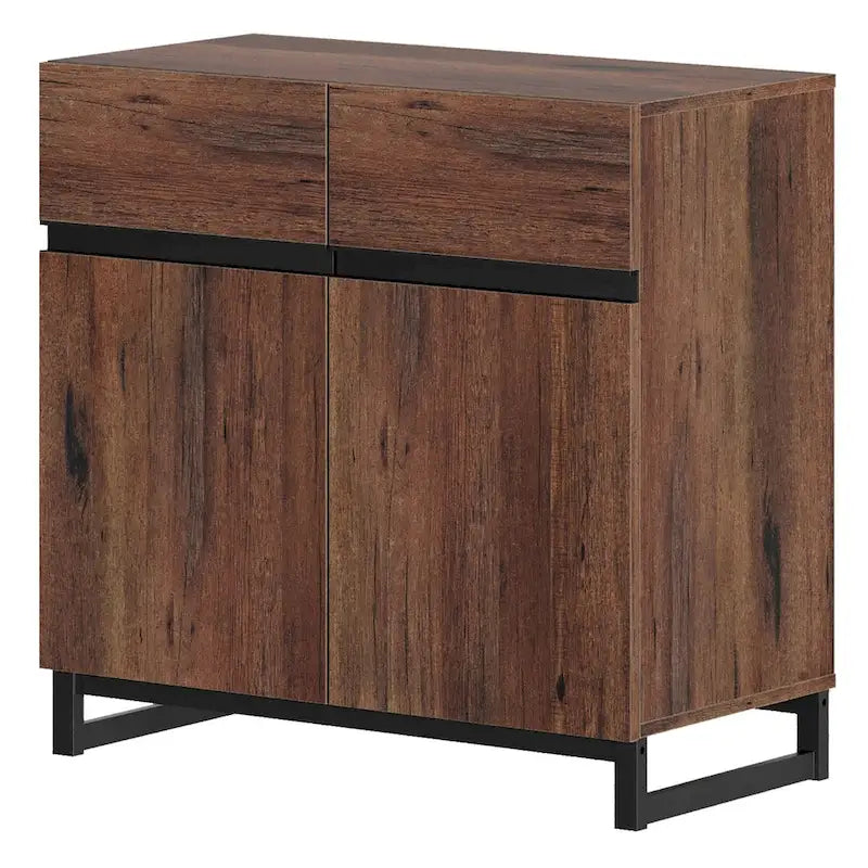 Buffets modernes WAMPAT avec étagères réglables, table de bar à café pour salle à manger