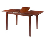 Plateau d'extension pour table de salle à manger 57" marron avec papillon intégré
