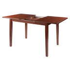 Plateau d'extension pour table de salle à manger 57" marron avec papillon intégré