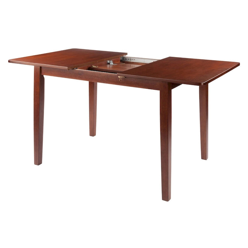Plateau d'extension pour table de salle à manger 57" marron avec papillon intégré
