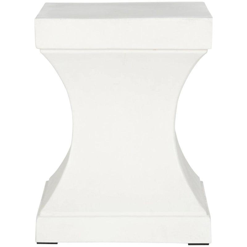 SAFAVIEH Selvaggia Table d'appoint d'intérieur/extérieur en béton - 13.7x13.7x17.7 - 14Wx14Dx18H