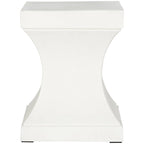 SAFAVIEH Selvaggia Table d'appoint d'intérieur/extérieur en béton - 13.7x13.7x17.7 - 14Wx14Dx18H
