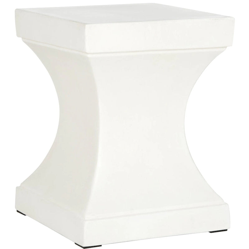 SAFAVIEH Selvaggia Table d'appoint d'intérieur/extérieur en béton - 13.7x13.7x17.7 - 14Wx14Dx18H