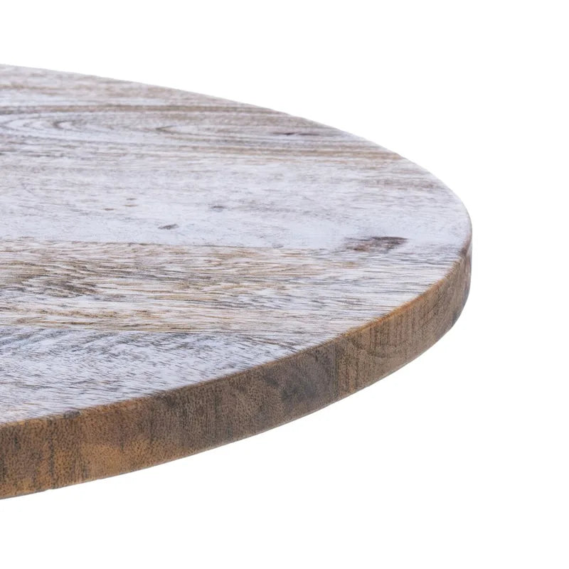 SAFAVIEH Abigail Table d'appoint ronde côtière - 23 L x 23 P x 20,1 H - 23L x 23P x 20H