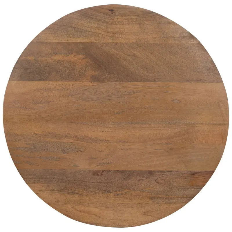 SAFAVIEH Abigail Table d'appoint ronde côtière - 23 L x 23 P x 20,1 H - 23L x 23P x 20H