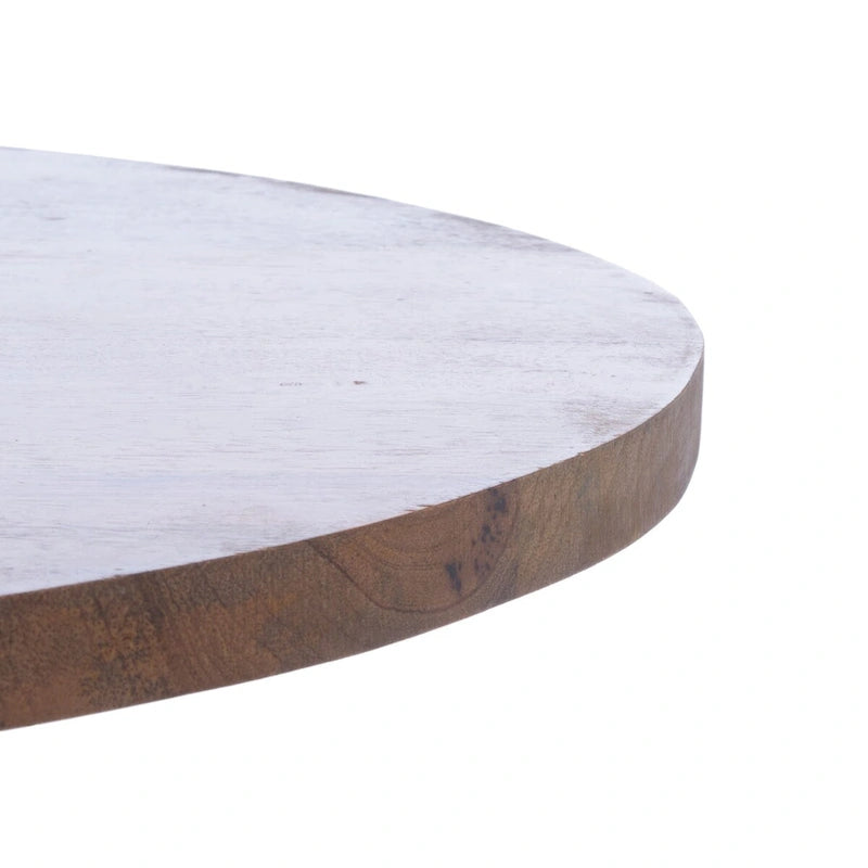 SAFAVIEH Abigail Table d'appoint ronde côtière - 23 L x 23 P x 20,1 H - 23L x 23P x 20H