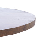 SAFAVIEH Abigail Table d'appoint ronde côtière - 23 L x 23 P x 20,1 H - 23L x 23P x 20H