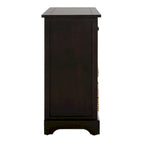 Meuble de rangement 6 tiroirs SAFAVIEH Ardelia rouge (entièrement assemblé) - 30Lx13Px26H