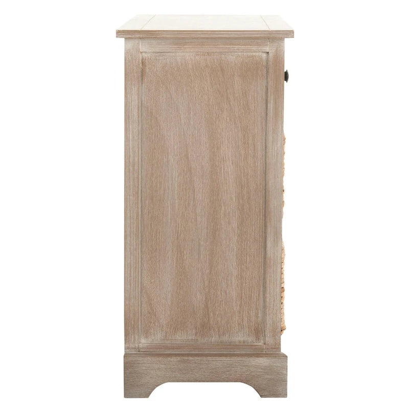 Meuble de rangement 6 tiroirs SAFAVIEH Ardelia rouge (entièrement assemblé) - 30Lx13Px26H