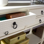 Table console à 4 tiroirs SAFAVIEH Artelia - 42 L x 13 P x 29,5 H - 42Lx13Px30H
