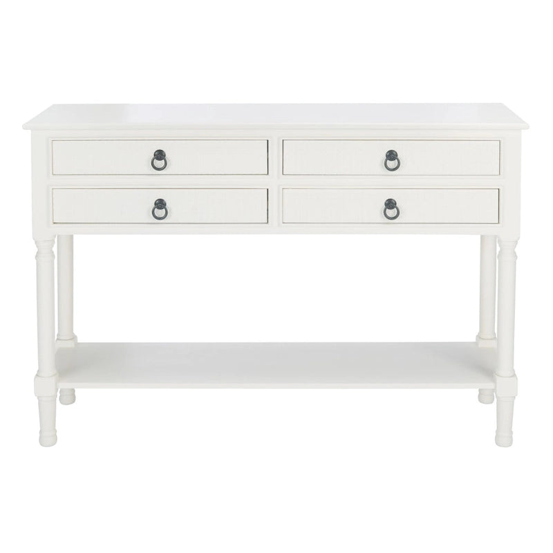 Table console à 4 tiroirs SAFAVIEH Artelia - 42 L x 13 P x 29,5 H - 42Lx13Px30H