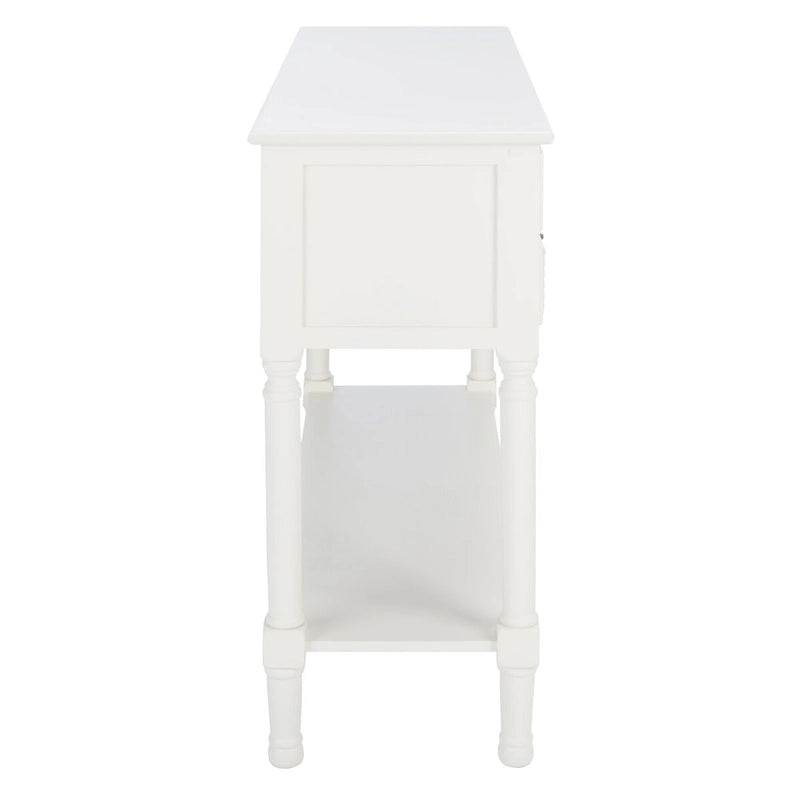 Table console à 4 tiroirs SAFAVIEH Artelia - 42 L x 13 P x 29,5 H - 42Lx13Px30H