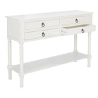 Table console à 4 tiroirs SAFAVIEH Artelia - 42 L x 13 P x 29,5 H - 42Lx13Px30H