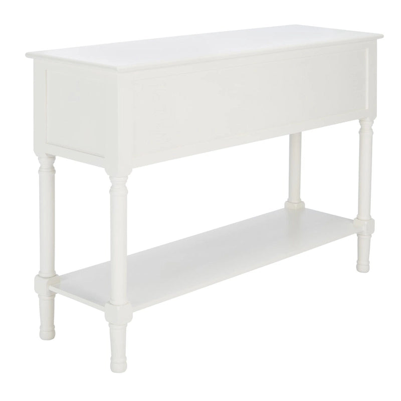 Table console à 4 tiroirs SAFAVIEH Artelia - 42 L x 13 P x 29,5 H - 42Lx13Px30H